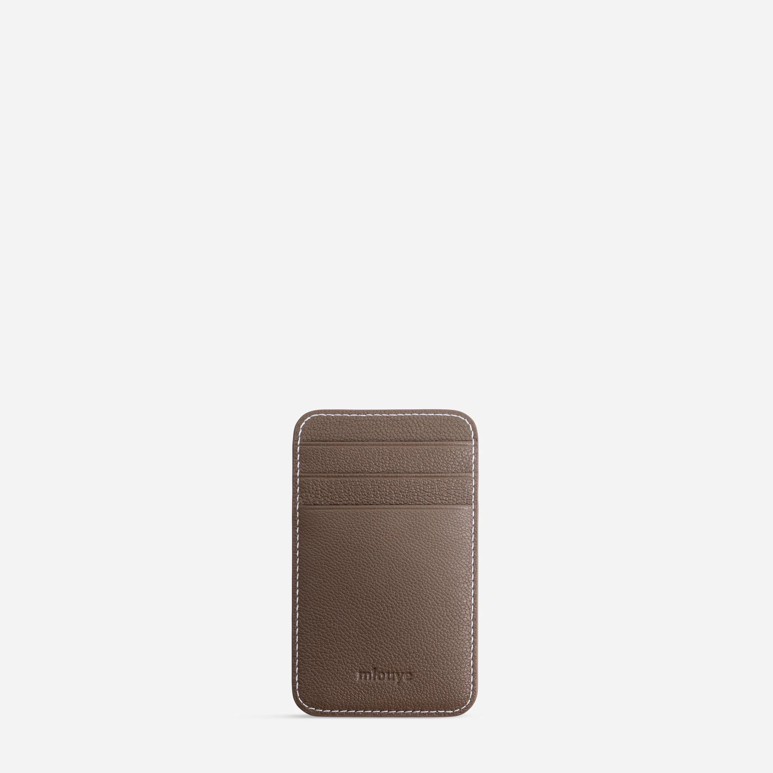 Cardholder A - Chèvre Etoupe - Image 3