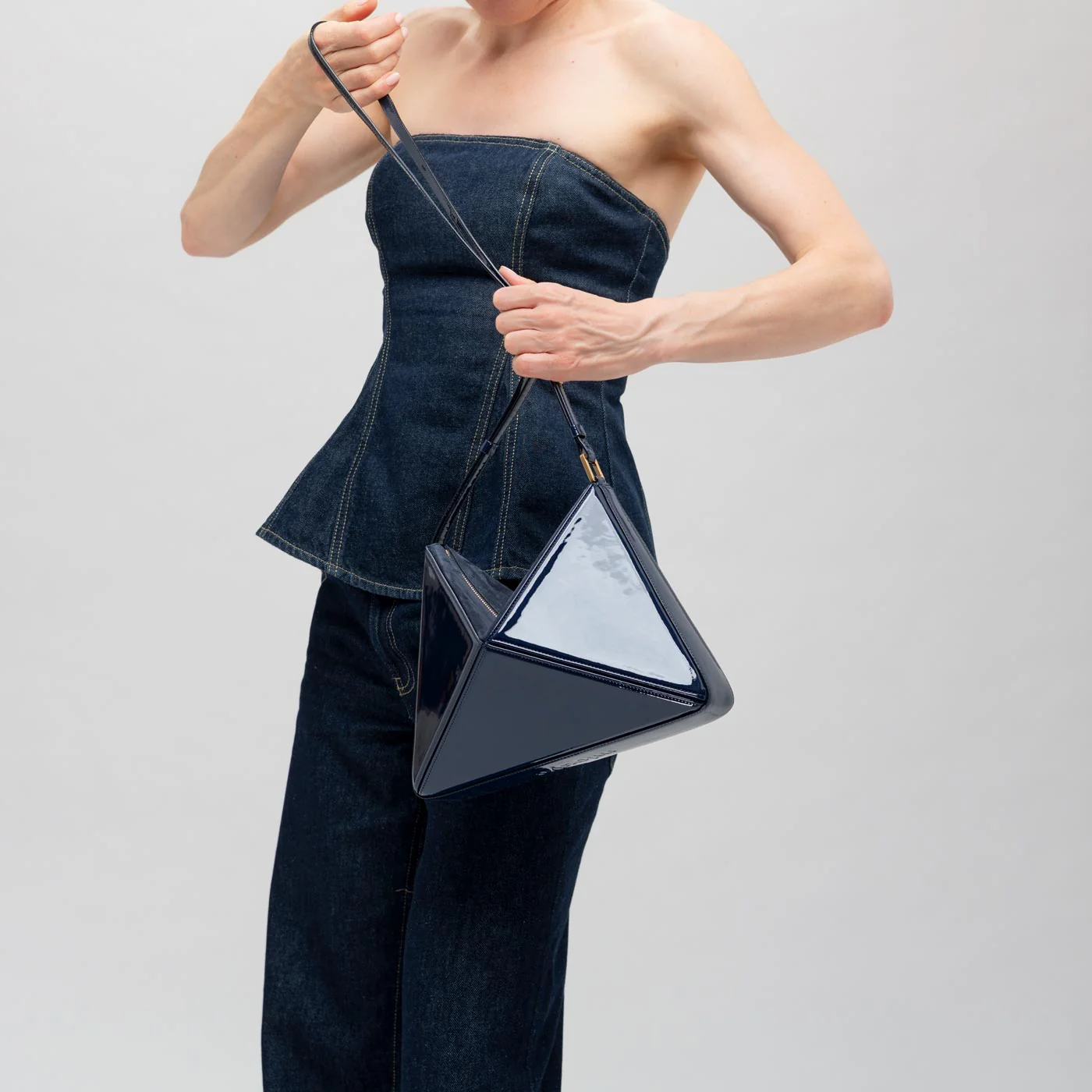 Flex Bag - Patent Bordeaux - Image 9