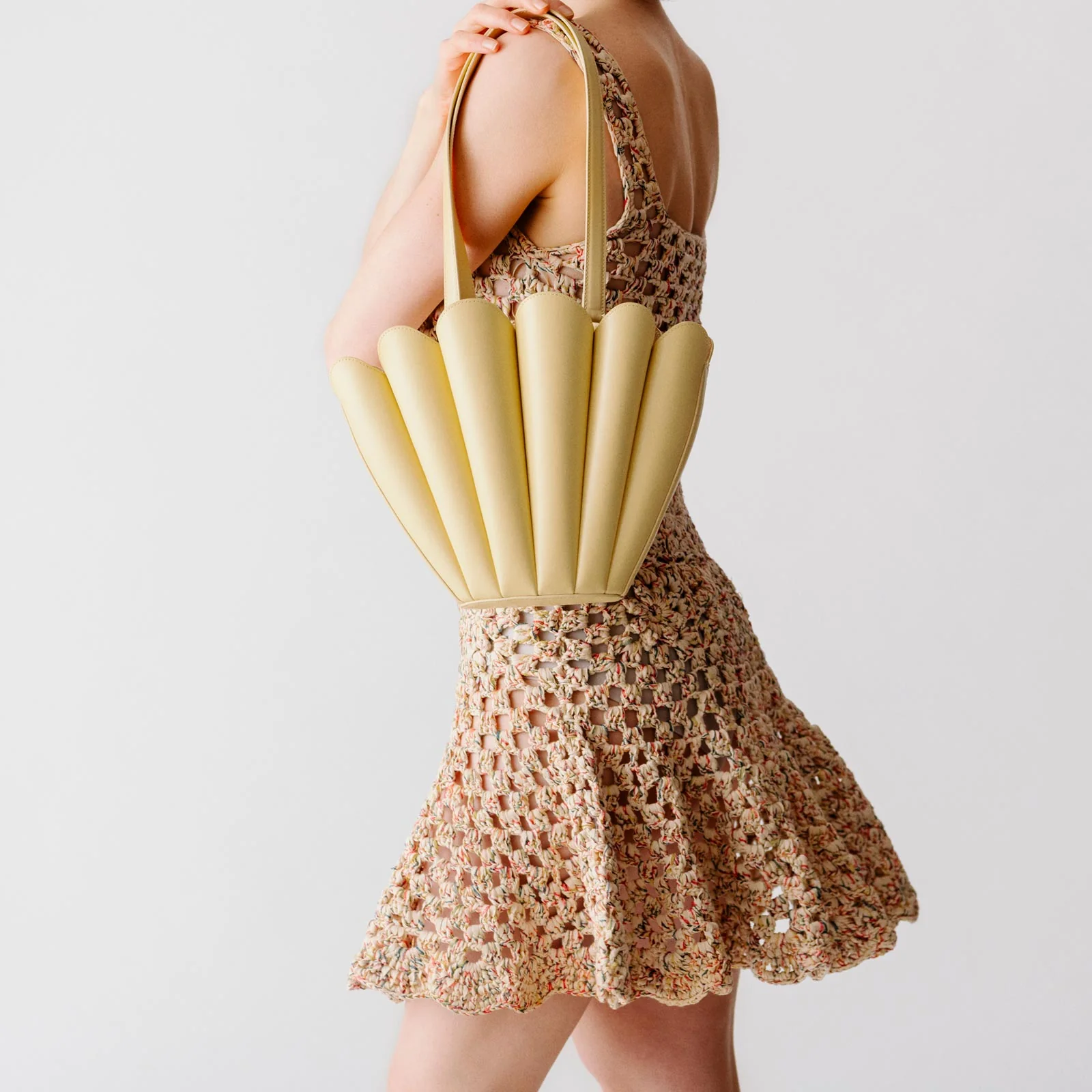 Mini Seashell Tote - Butter - Image 8