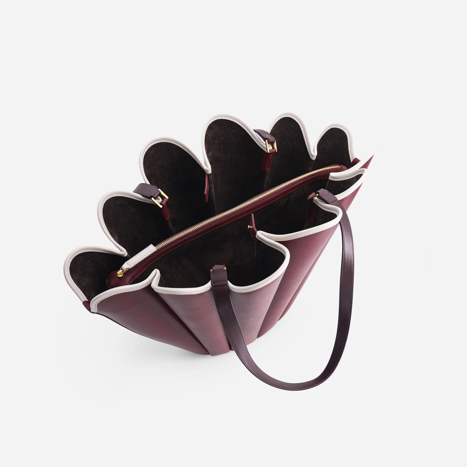 Seashell Tote - Bordeaux - Image 4