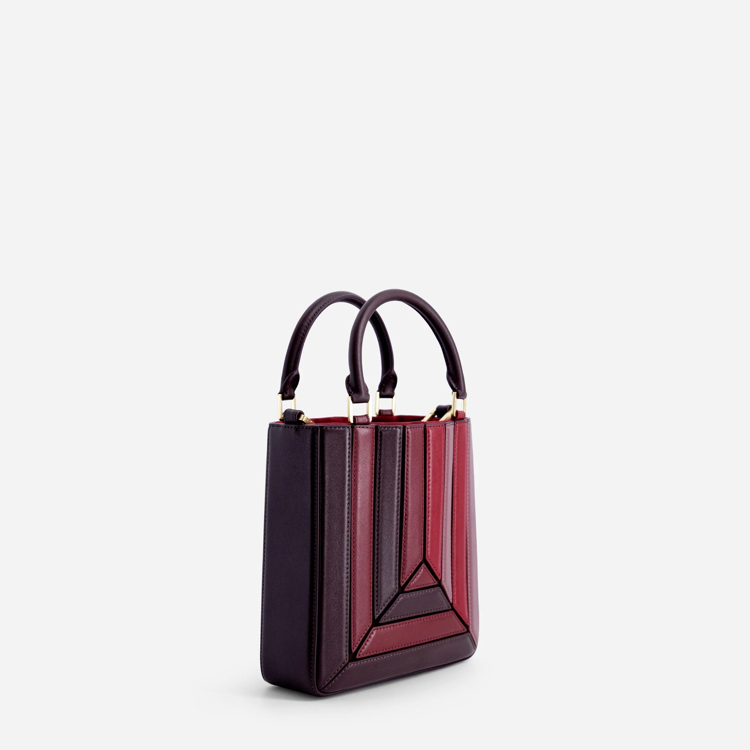 Sera Tall Tote Mini - Cranberry - Image 2