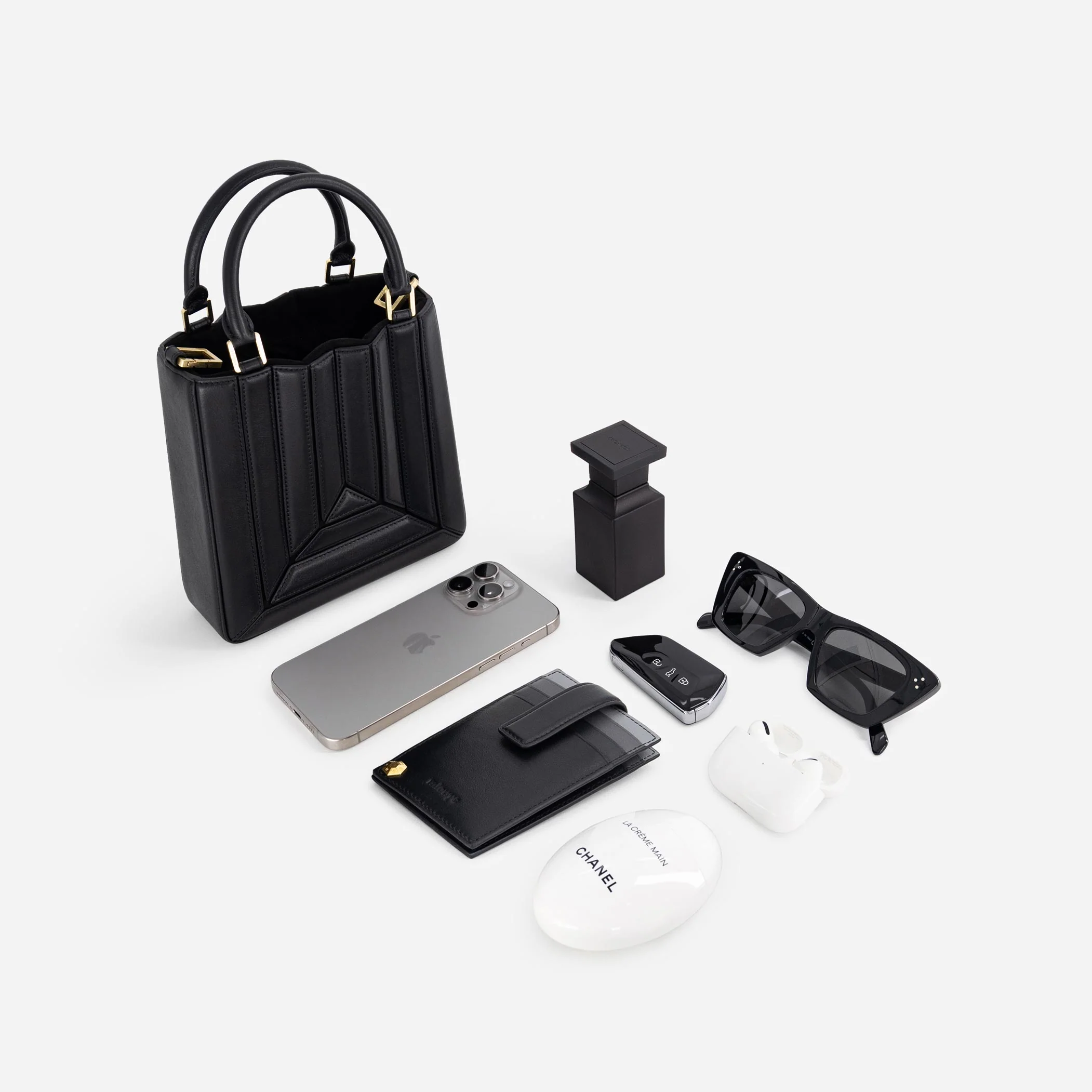 Sera Tall Tote Mini - Praline - Image 5